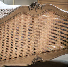 Anzla Wooden Carved Bed