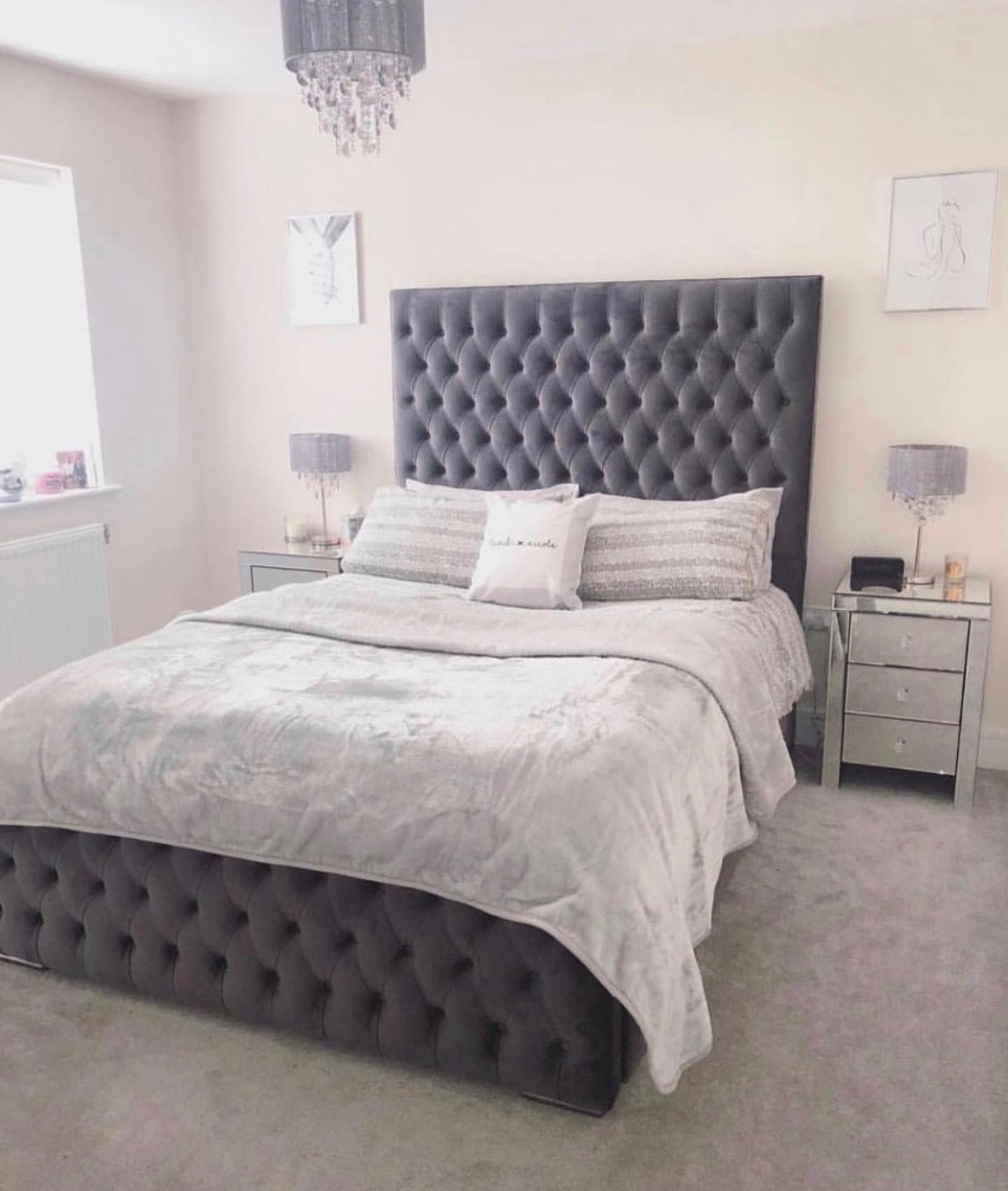 Emily Bespoke Chesterfield Bed Frame