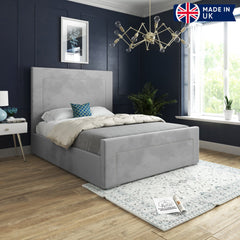 Solana Upholstered Soft Velvet Bed Frame