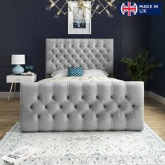 Athell Upholstered Soft Velvet Bed Frame